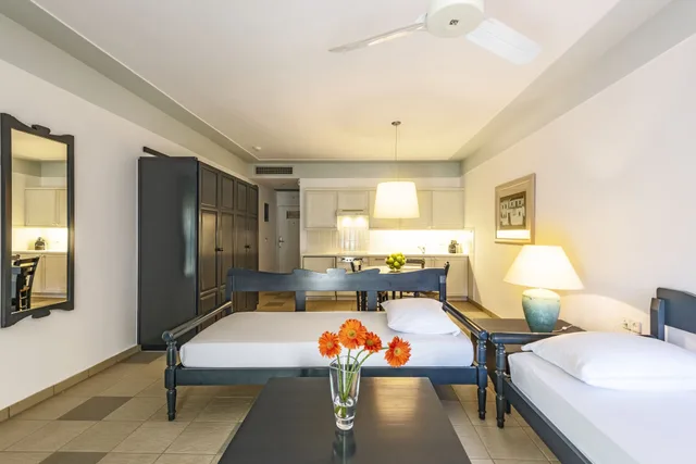 استوديو كومفورت بسريرين منفصلين بغرفة نوم واحدة، Hapimag Resort Damnoni 1/2