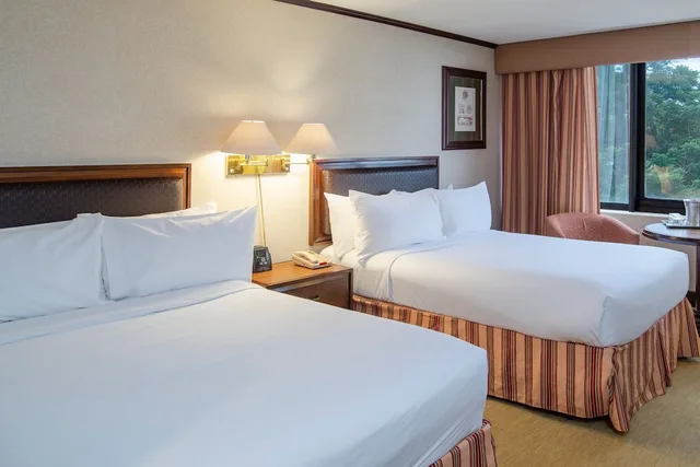 غرفة قياسية بسريرين مزدوجين بإطلالة على المدينة، Delta Hotels by Marriott San Jose Aurola 3/7