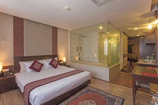 جناح فاخر بسرير مزدوج، Hotel Marshyangdi 1/3