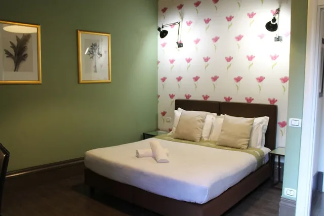 غرفة بسرير مزدوج، Relais Palazzo Taverna 1/10