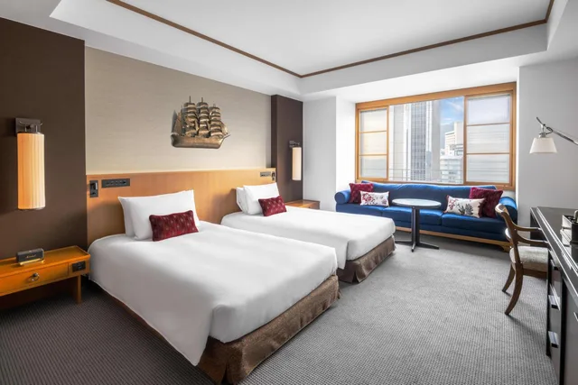 Room, Twin Beds, City Side, Oriental Floor، Oriental Hotel 3/3