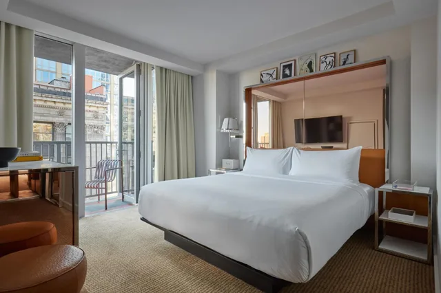 غرفة ديلوكس بسرير مزدوج أو سريرين منفصلين بشرفة، Hotel Park Ave 2/10