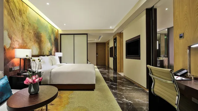 جناح بسرير فردي بغرفة نوم واحدة، CROWNE PLAZA CHENGDU WENJIANG 3/6