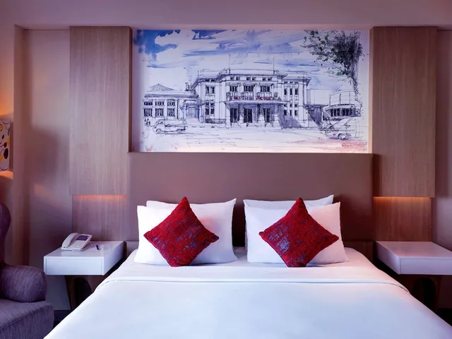 غرفة ديلوكس بسرير كوين، Grand Mercure Bandung Setiabudi 3/6