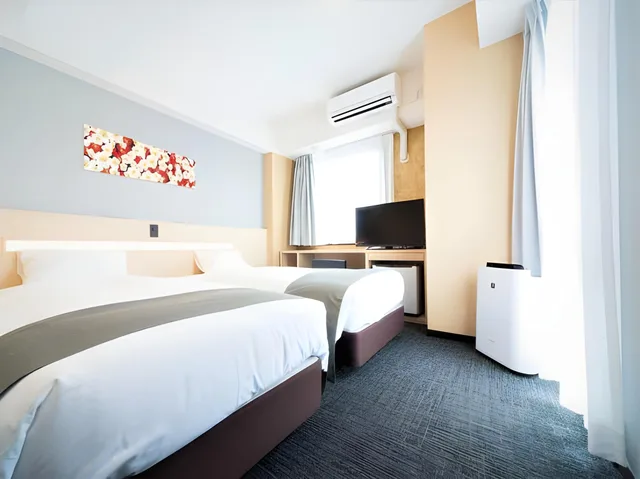 غرفة قياسية بسريرين منفصلين، Shinsaibashi-Higashi Crystal Hotel 1/3