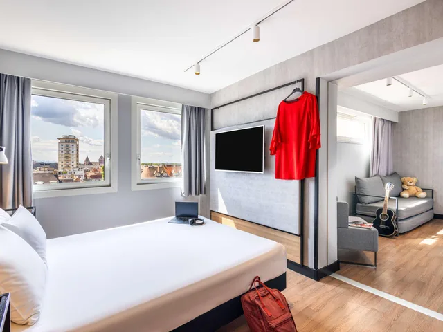 غرفة بريميوم بسرير مزدوج، Hotel Ibis Strasbourg Centre Halles 2/3