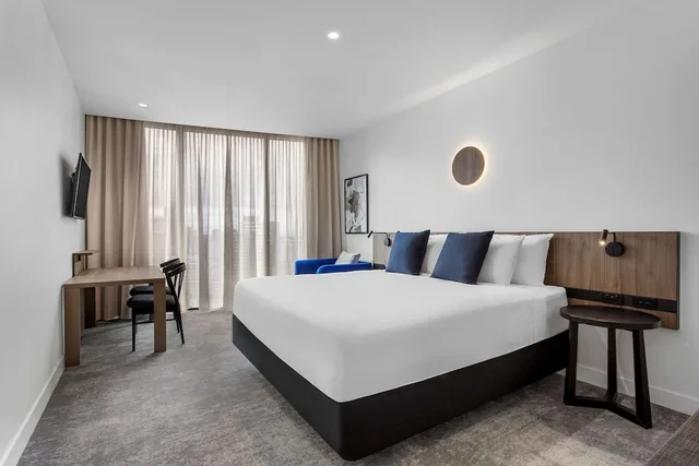 استوديو بسرير كينج بإطلالة، Adina Apartment Hotel Melbourne Southbank 3/10