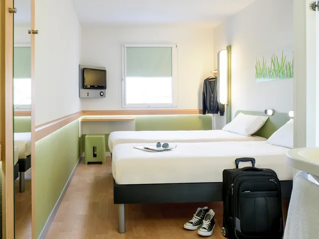 غرفة قياسية بسريرين منفصلين، Ibis Budget Rostock Broderstorf 1/1