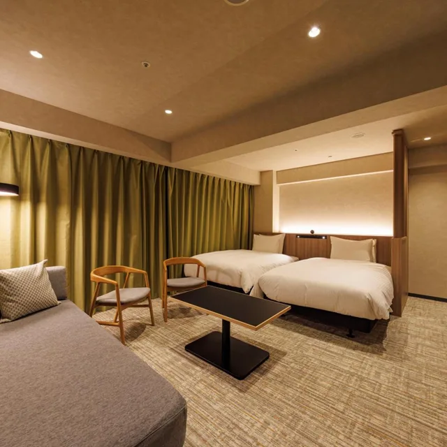 Renovated, Premier, Twin Beds، Richmond Hotel Nagoya Nayabashi 1/8
