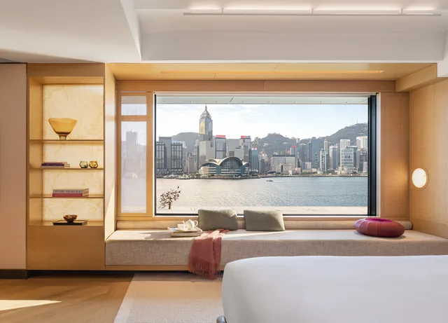 جناح استوديو بسرير كينج بإطلالة على المرفأ مع أريكة، The Regent Hotel Ex Intercontinental Hong Kong 3/6