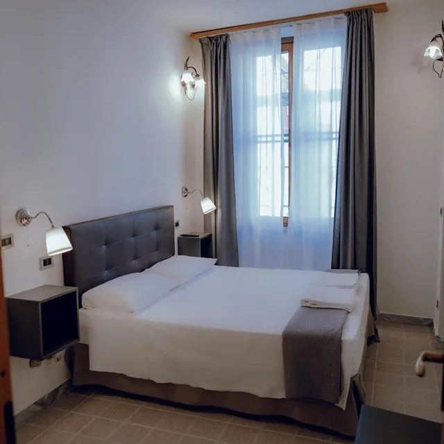 غرفة بسرير مزدوج أو سريرين منفصلين، Hotel Francesco 8/10