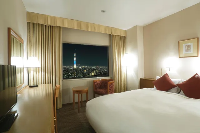 Moderate, Double Bed, Sky Tower View, Night View، Daiichi Hotel Ryogoku 1/1