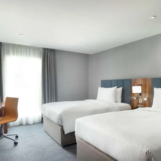 غرفة بسرير فردي، Hilton Garden Inn London Heathrow Terminal 2 and 3 2/6