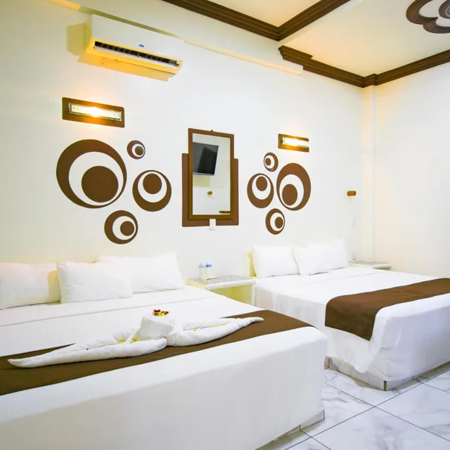 غرفة بسريرين منفصلين، Hotel Diamante 5/10