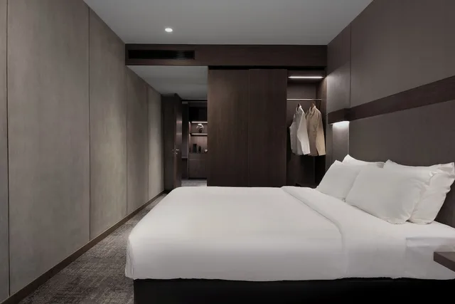 جناح جونيور بسرير كينج مع أريكة، Oakwood Bencoolen Singapore 3/7