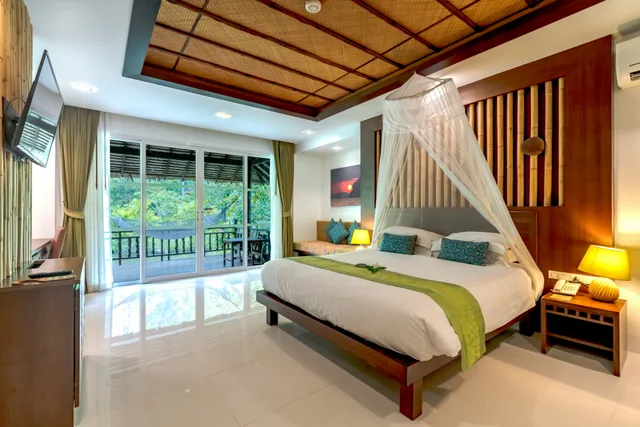 غرفة غراند بسرير مزدوج، Ban Sainai Resort - SHA Extra Plus 1/2