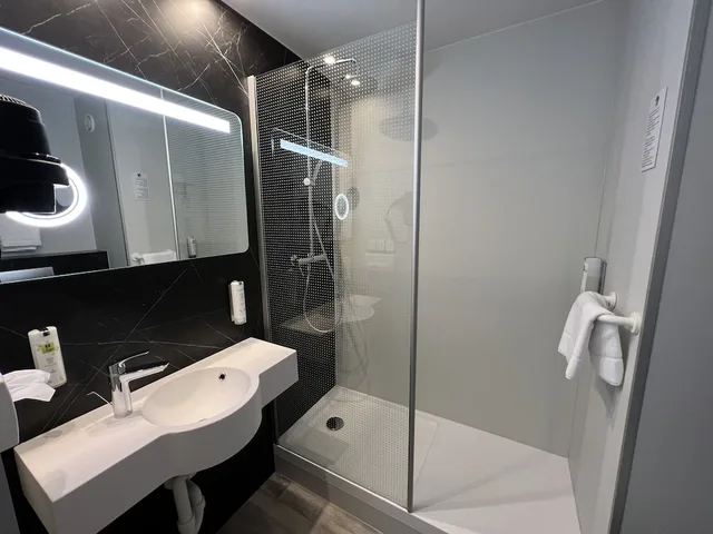 غرفة بريميوم بسرير كوين، Hotel Des Acacias Lille Tourcoing 4/7