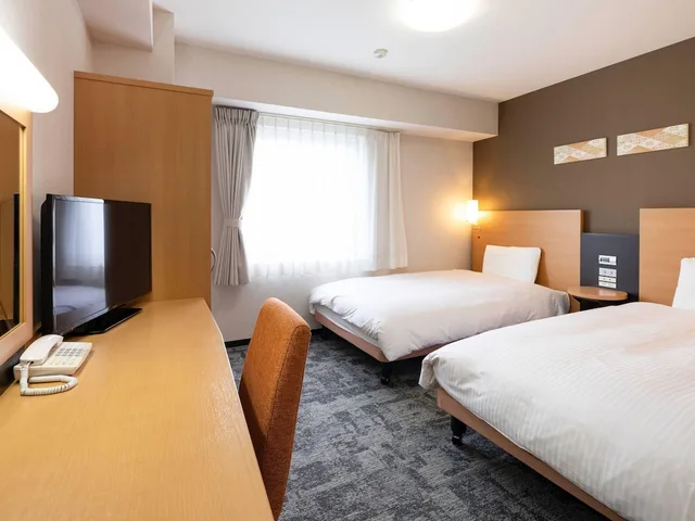 غرفة قياسية بسريرين منفصلين، Comfort Hotel Hachinohe 2/3
