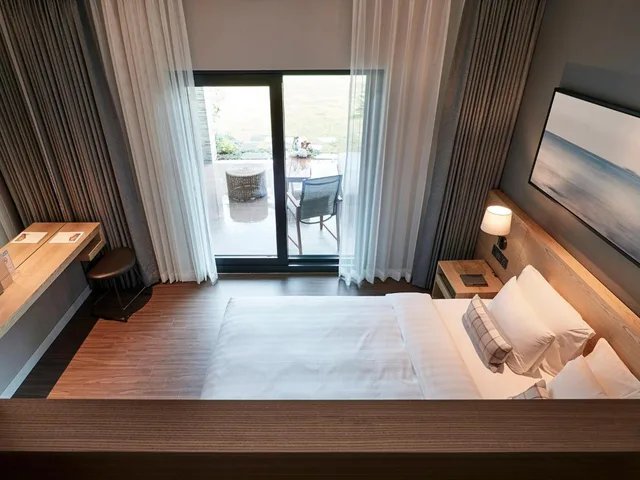 غرفة عائلية بسرير بطابقين بشرفة، The Suites Hotel Jeju 5/5