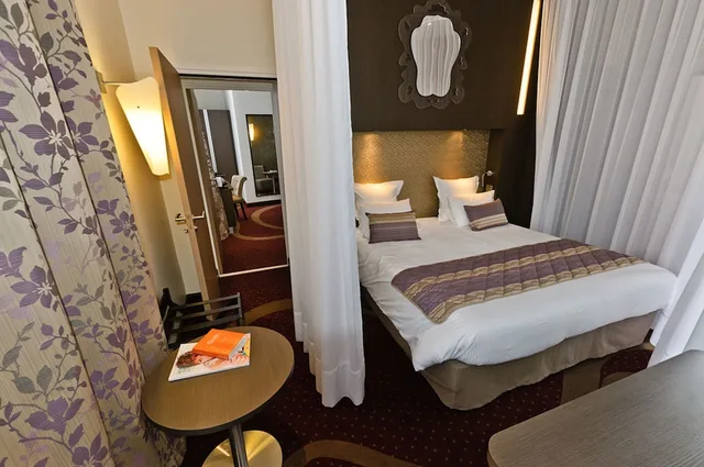 جناح ديلوكس بسرير كينج مع أريكة، Hotel Francois Premier Cognac Centre 3/4