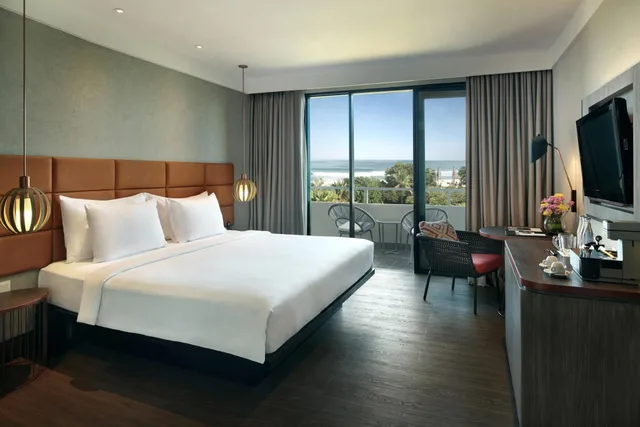 غرفة بريميوم ديلوكس بإطلالة على البحر، Pullman Bali Legian Beach 3/8