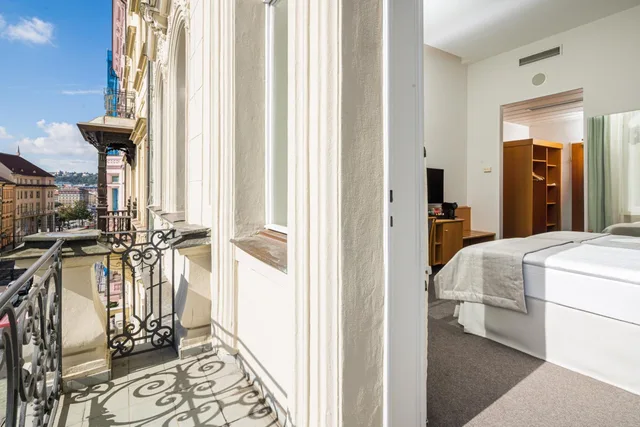 غرفة سوبيريور بسرير فردي بشرفة، Best Western Hotel Moran 5/6