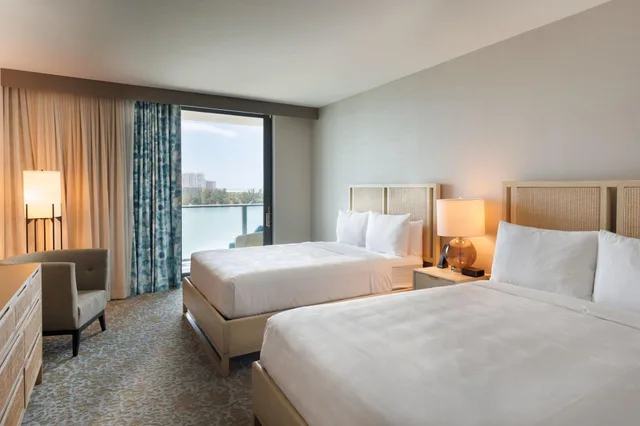 2 Bedrooms, Residence, 1 King and 2 Queen Beds, Beach View, 2 Bathrooms, Balcony, JW Marriott Clearwater Beach Resort & Spa 1/4