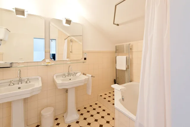 غرفة ديلوكس بسرير مزدوج أو سريرين منفصلين، Hotel Seeburg Luzern 10/10