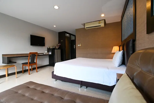 غرفة سوبيريور بسرير مزدوج أو سريرين منفصلين، Aranta Airport Hotel Bangkok 5/10