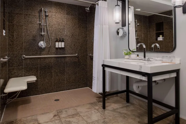 غرفة بسرير مزدوج لذوي الإعاقة، Hotel 1000 Seattle 4/4