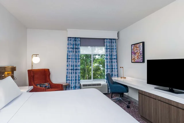 غرفة بسرير كينج لذوي الإعاقة، Hilton Garden Inn Montgomery East 1/4