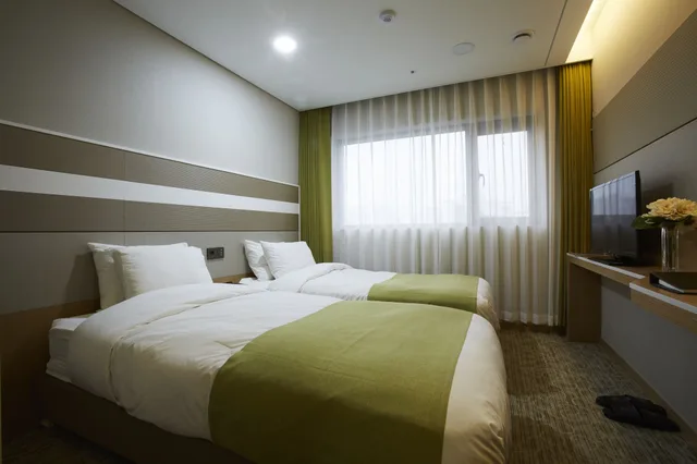 غرفة قياسية بسريرين منفصلين، The Recenz Dongdaemun Hotel 3/10
