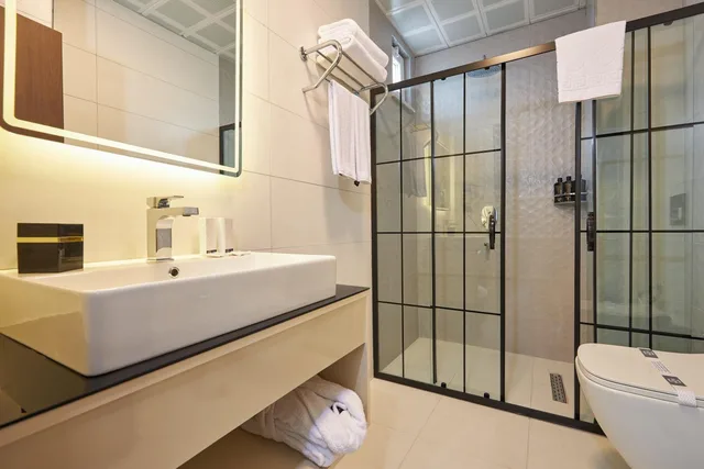 غرفة ديلوكس بسرير كينج، Operla Airport Hotels, Trademark Collection by Wyndham 9/10