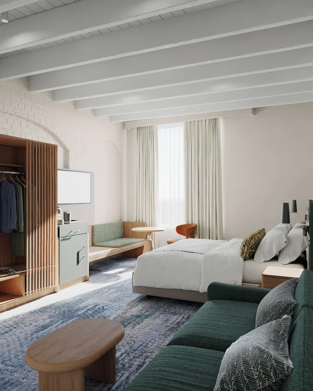 جناح استوديو بسرير كينج مع أريكة، Harbour Rocks by Ode Hotels 5/7