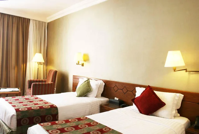 جناح عائلي بإطلالة على المدينة بشرفة بغرفتي نوم، Orient Prince Hotel 3/10