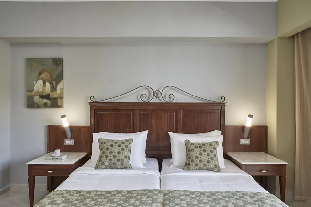 غرفة سوبيريور عائلية بسريرين منفصلين بإطلالة على الحديقة مع أريكة، Esperides Beach Resort 1/3