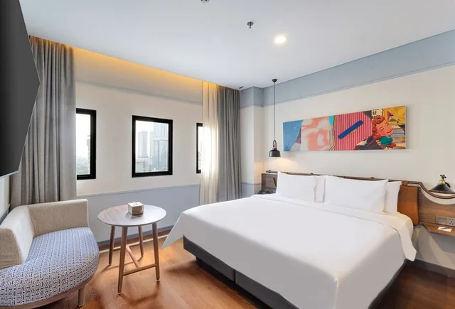 استوديو بسريرين مزدوجين، ARTOTEL Hub Simpang Temu 1/4