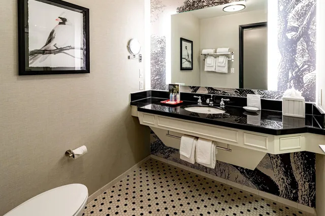 غرفة بريميوم بسرير مزدوج، Williamsburg Lodge 5/6