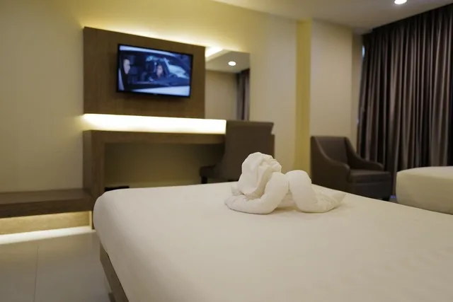 Ocean, Twin Beds، Hermann Hotel Pattaya 3/10
