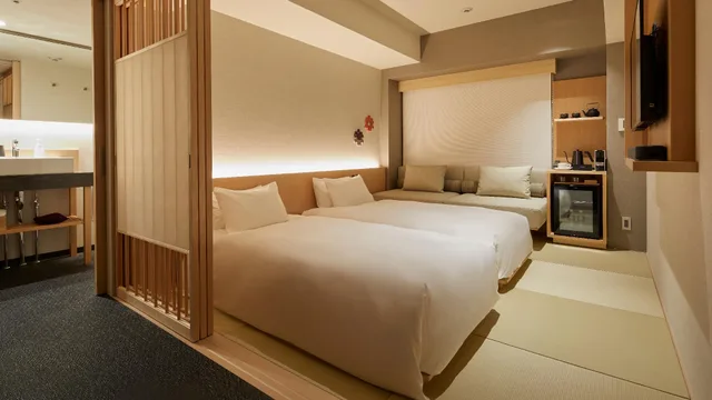 غرفة بسريرين منفصلين، Agora Kyoto Karasuma 1/1