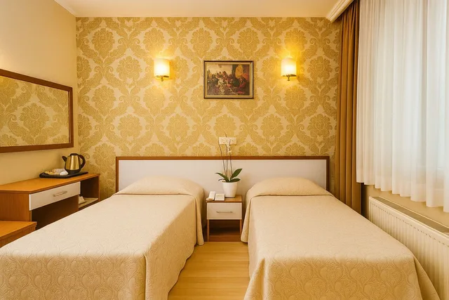 غرفة أساسية بسريرين منفصلين، Hotel Avcilar City 2/3