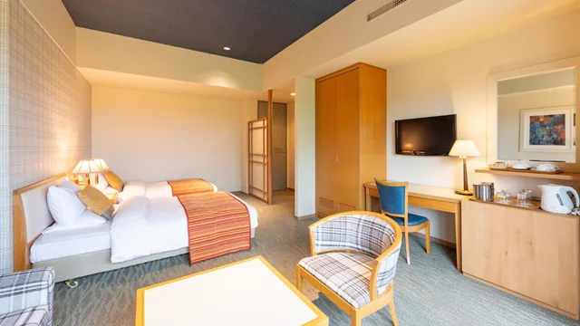 غرفة ديلوكس بسريرين منفصلين، Urabandai Grandeco Tokyu Hotel 3/8