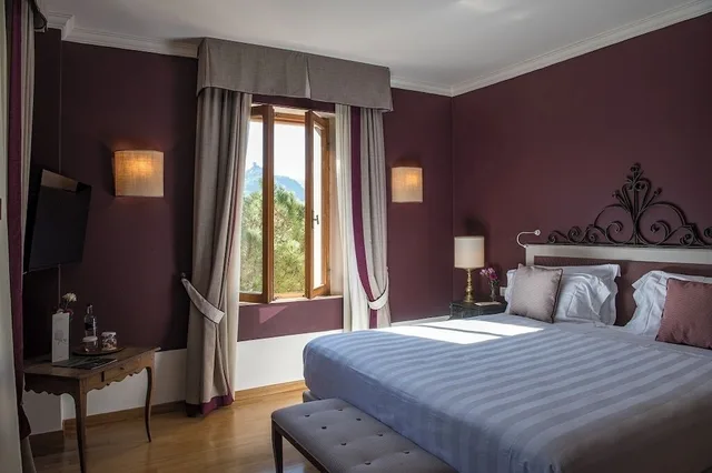 جناح استوديو بانورامي بسرير كوين، La Posta Hotel & Thermal Spa 1/5