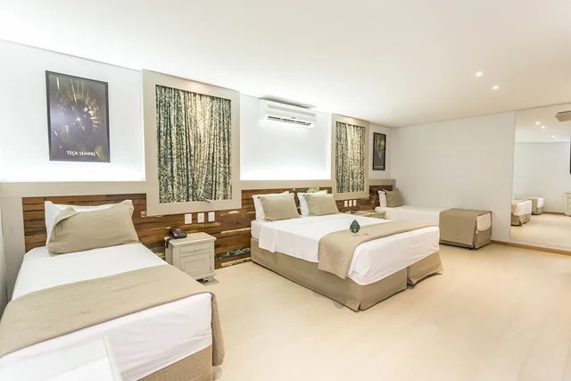 Deluxe, Quadruple, Queen Bed, Hotel Pousada Do Bosque 1/3