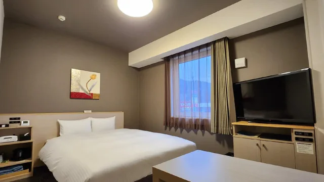 غرفة قياسية بسرير مزدوج للمدخنين، Hotel Route-Inn Ofunato 1/2