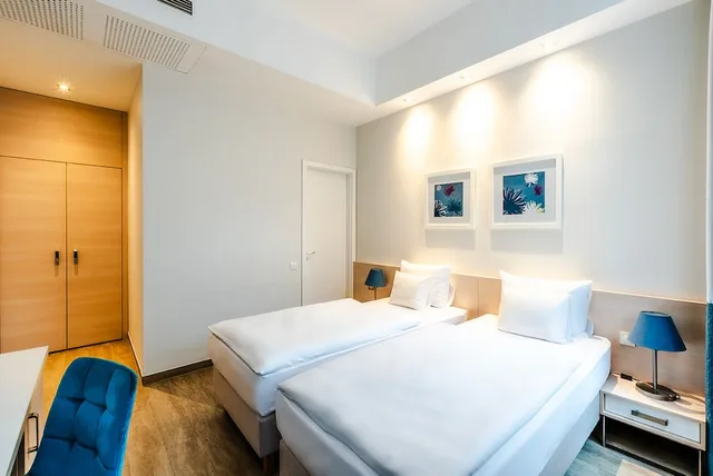 غرفة عائلية رباعية بسريرين مزدوجين، Atrium Hotel by Mellow Mood Hotels 3/10
