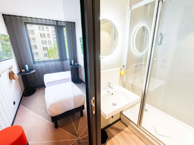 غرفة قياسية بسريرين منفصلين، Ibis Styles Paris 16 Boulogne 5/8