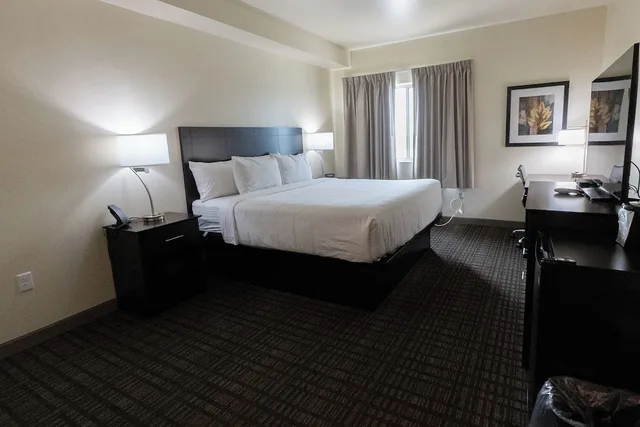 غرفة بسرير كينج، Cobblestone Hotel & Suites-Sheldon 1/2