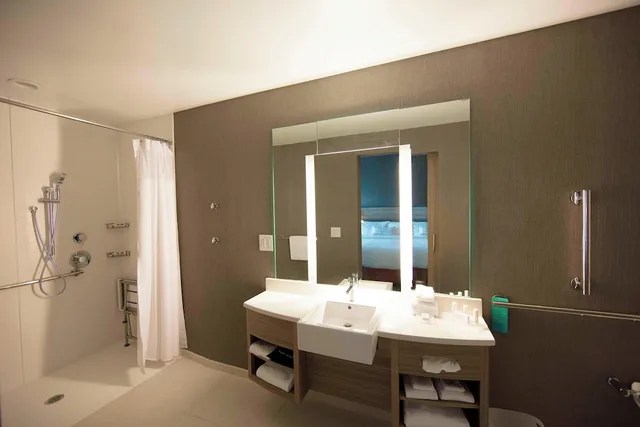جناح بسرير كينج بغرفة نوم واحدة مع سرير سحّاب إضافي لذوي الإعاقة، SpringHill Suites by Marriott Athens Downtown/University Area 1/2