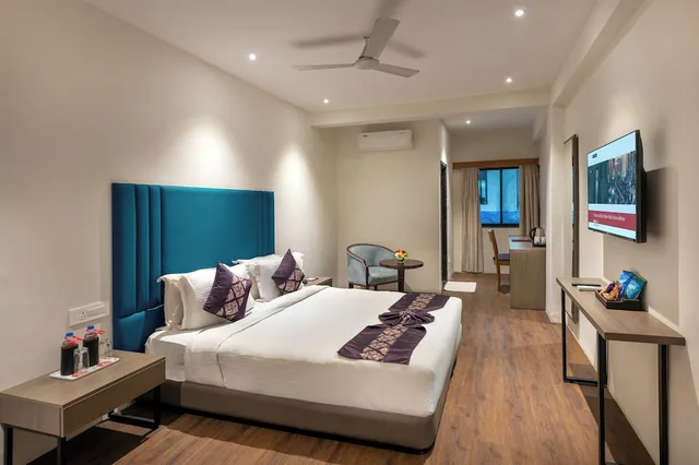 غرفة تنفيذية بسرير مزدوج، Lords Eco Inn Dahej 1/7